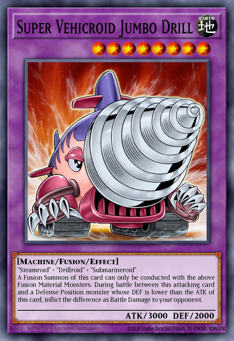 Super Vehicroid Jumbo Drill SGX2-ENB22 – Speed Duel GX: Midterm Paradox