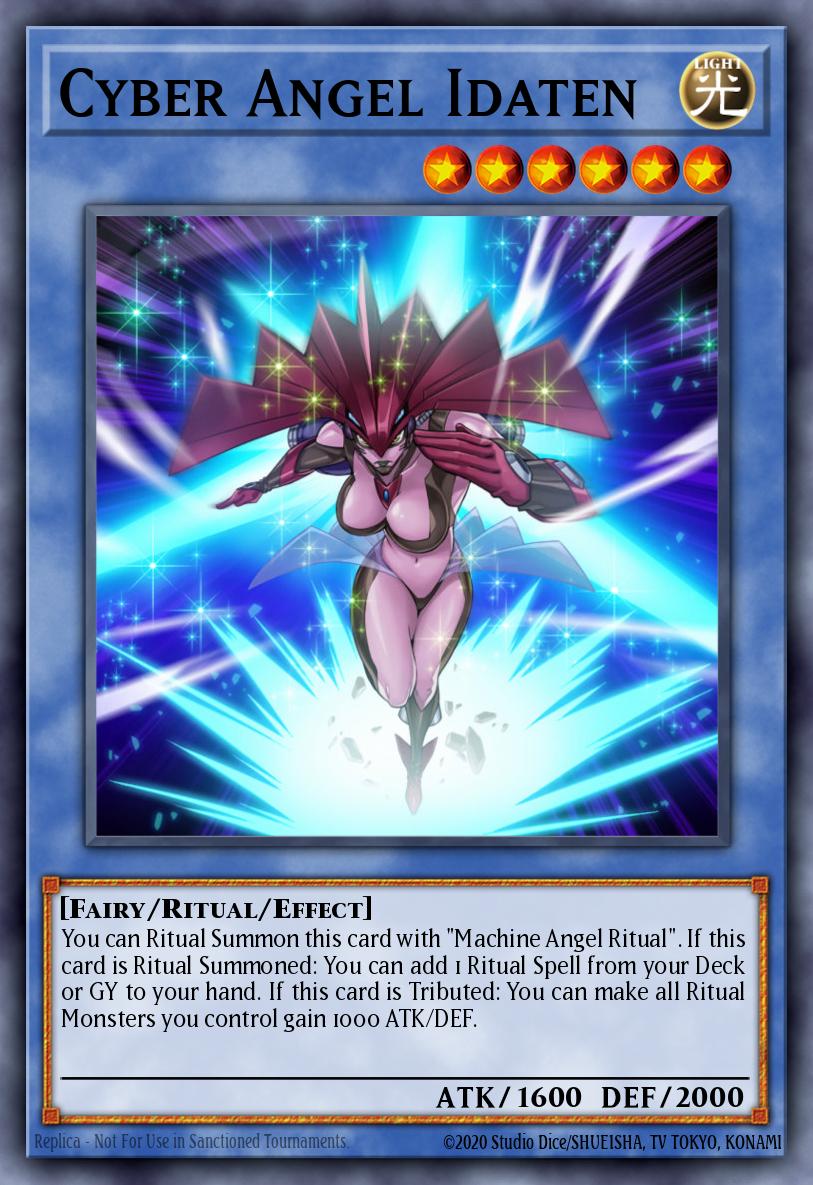 Cyber Angel Idaten LED4-EN019 – Legendary Duelists: Sisters of the Rose