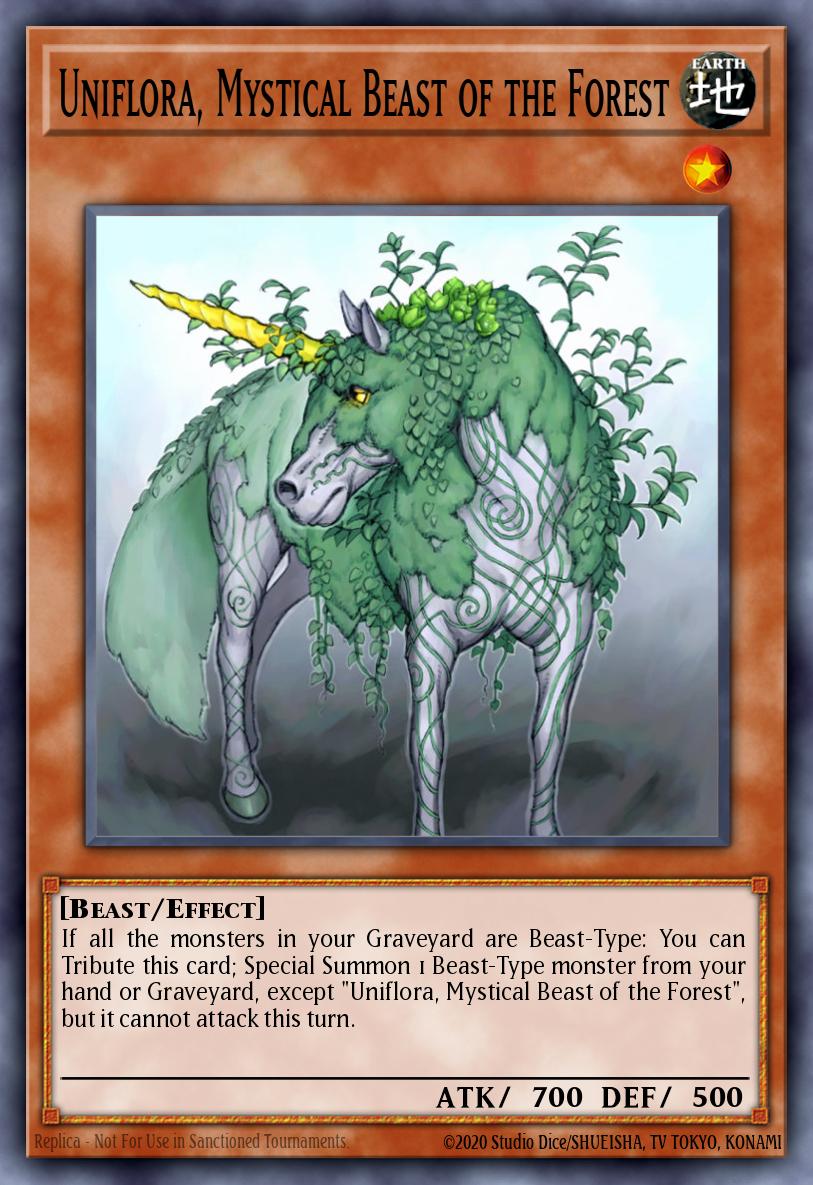 Uniflora, Mystical Beast of the Forest OP17-PT035 – OTS Tournament Pack 17 (POR)