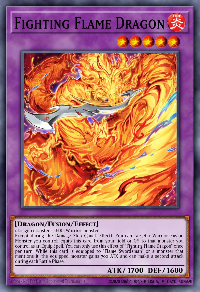 Fighting Flame Dragon MZMI-EN005 – Maze of Millennia