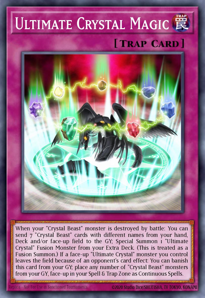 Ultimate Crystal Magic SDCB-EN037 – Structure Deck: Legend of the Crystal Beasts
