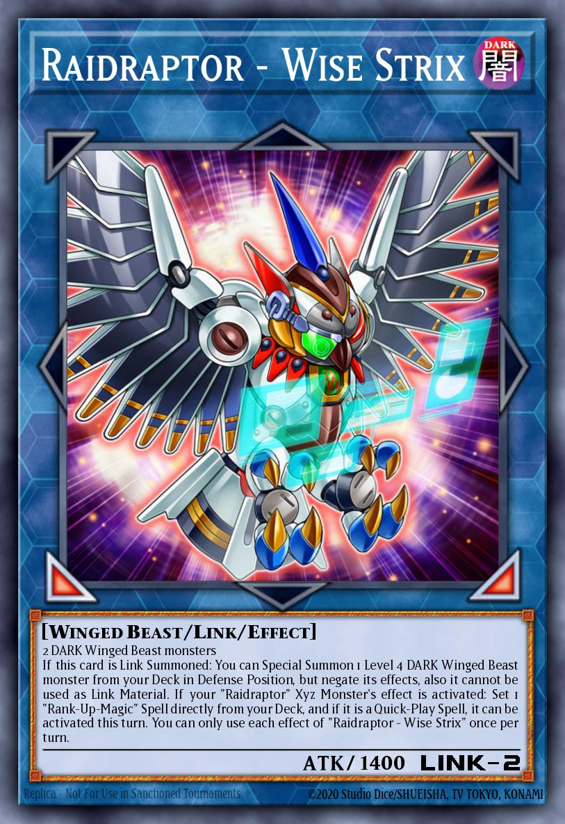 Raidraptor - Wise Strix OP25-EN022 – OTS Tournament Pack 25