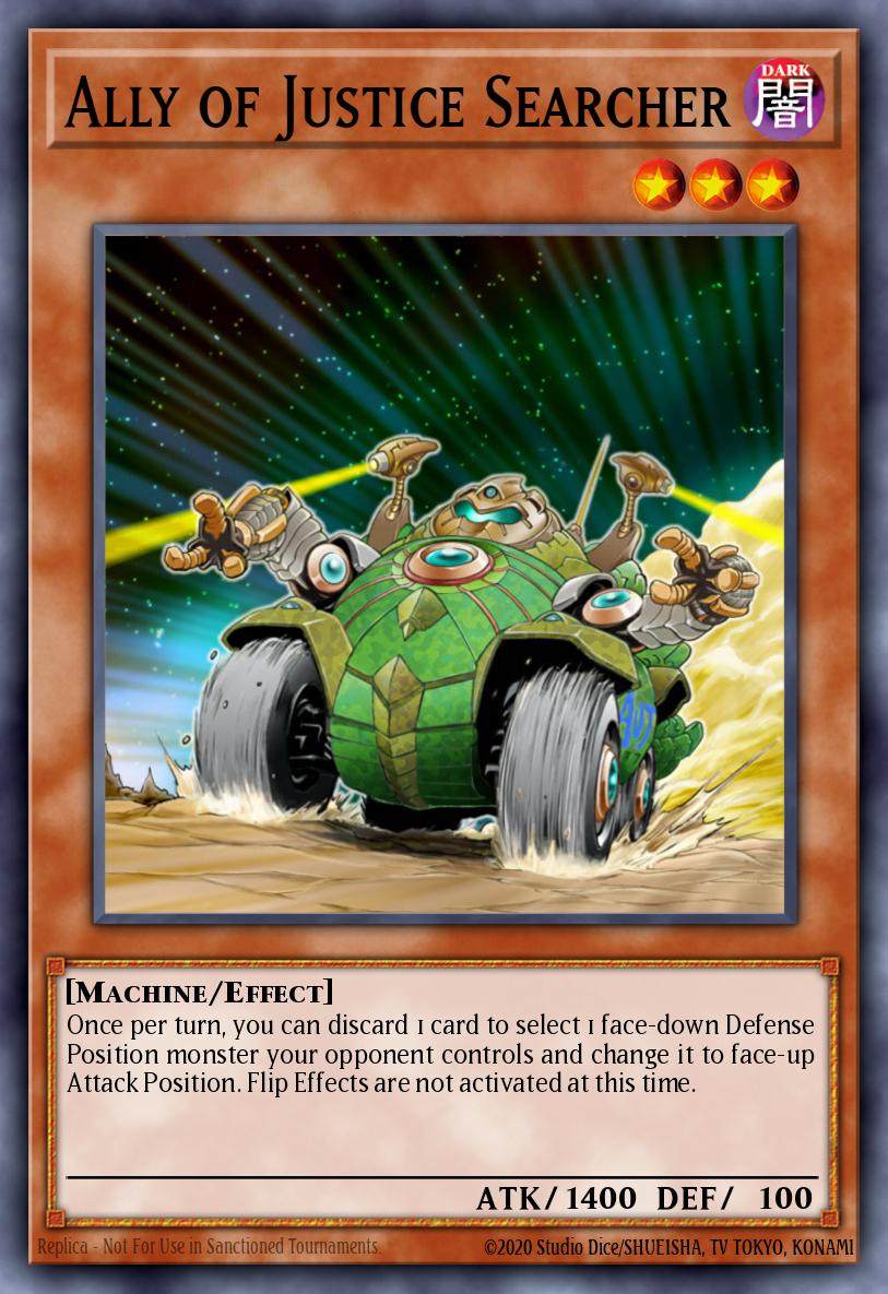 Ally of Justice Searcher DT02-EN025 – Duel Terminal 2