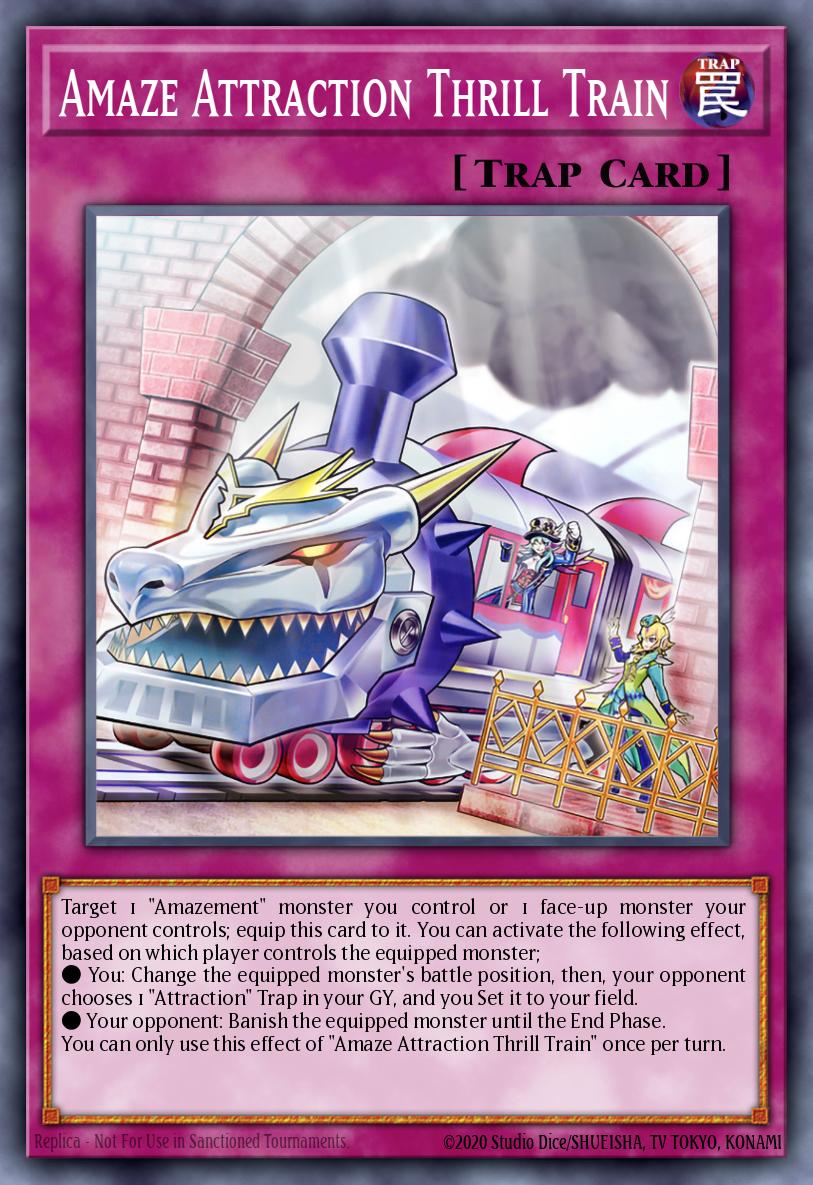 Amaze Attraction Thrill Train POTE-EN077 – Power of the Elements
