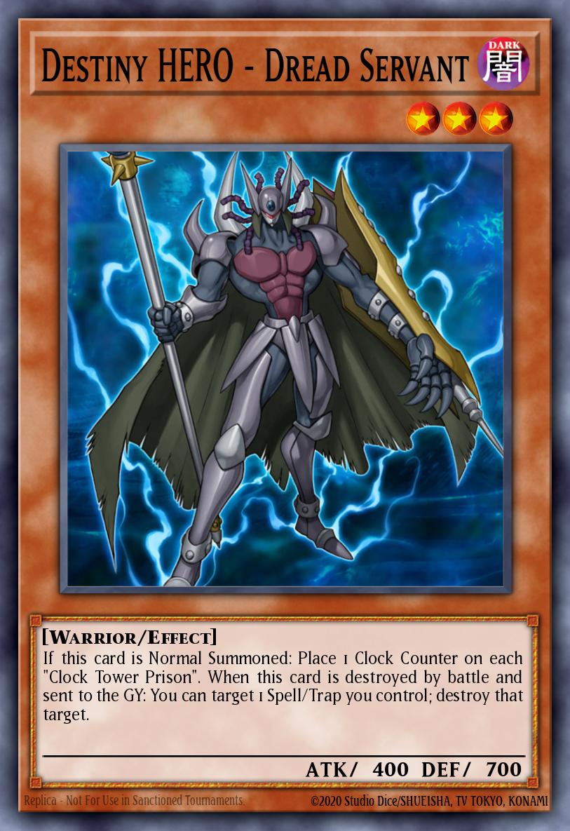 Destiny HERO - Dread Servant LODT-EN004 – Light of Destruction