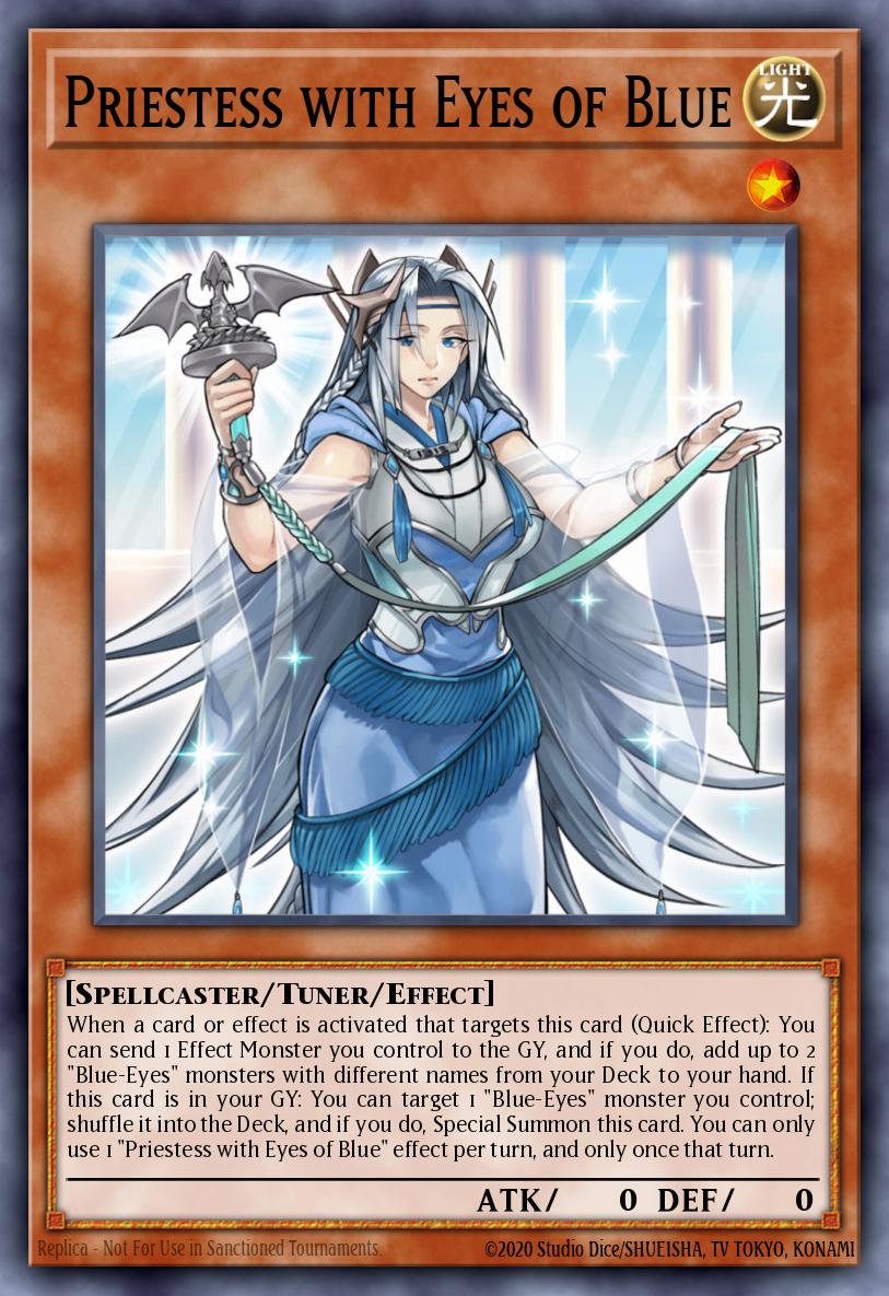 Priestess with Eyes of Blue LDS2-EN007 – Legendary Duelists: Season 2