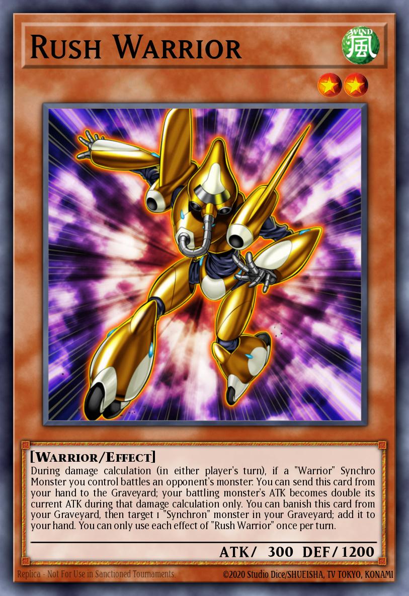 Rush Warrior LED8-EN050 – Legendary Duelists: Synchro Storm