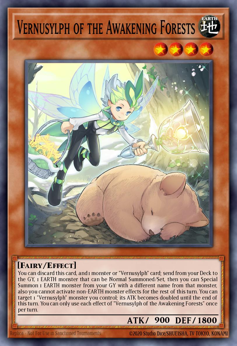 Vernusylph of the Awakening Forests POTE-EN017 – Power of the Elements