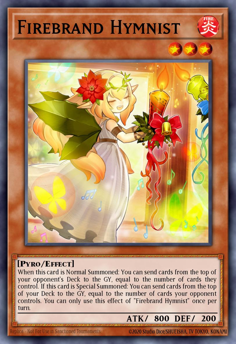 Firebrand Hymnist SR14-EN021 – Structure Deck: Fire Kings