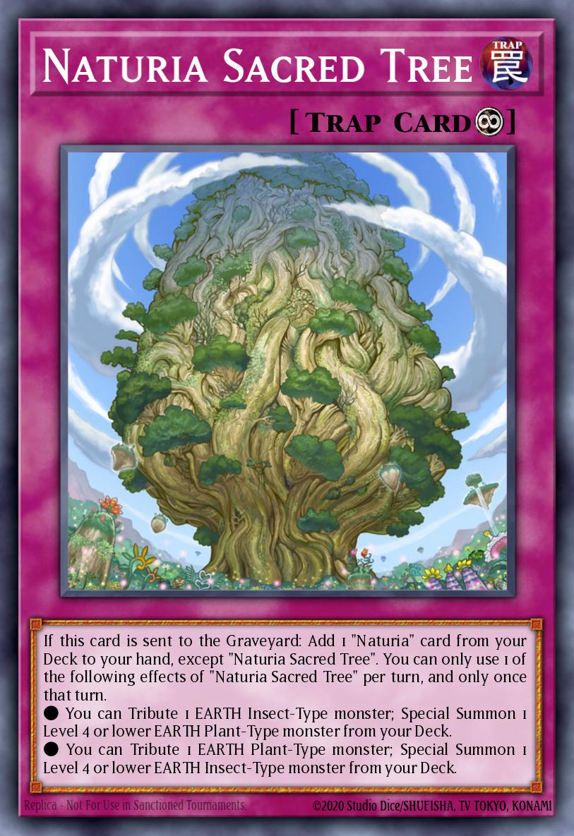 Naturia Sacred Tree NECH-EN076 – The New Challengers