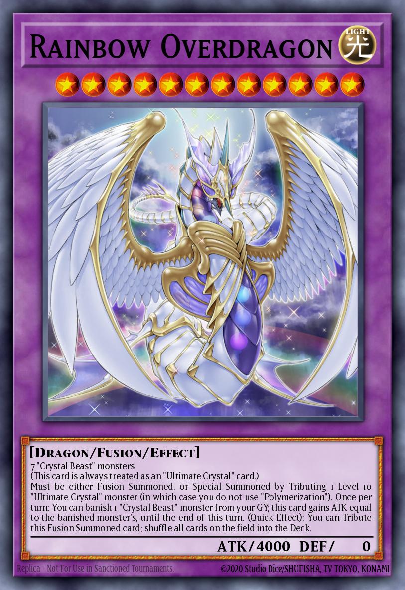 Rainbow Overdragon SDCB-EN043 – Structure Deck: Legend of the Crystal Beasts