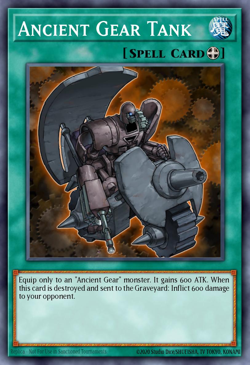 Ancient Gear Tank SD10-EN018 – Structure Deck: Machine Re-Volt