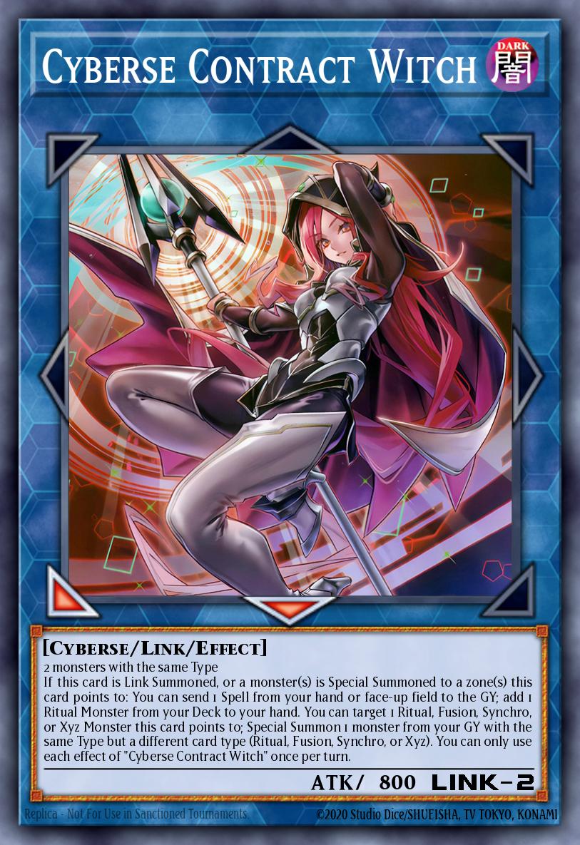 Cyberse Contract Witch MAMO-EN018 – Magnificent Monsters