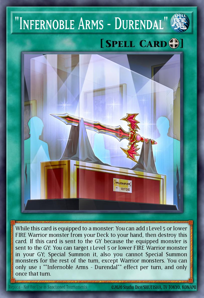 "Infernoble Arms - Durendal" ROTD-EN053 – Rise of the Duelist