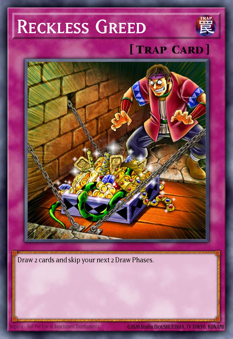 Reckless Greed SD8-EN033 – Structure Deck: Lord of the Storm