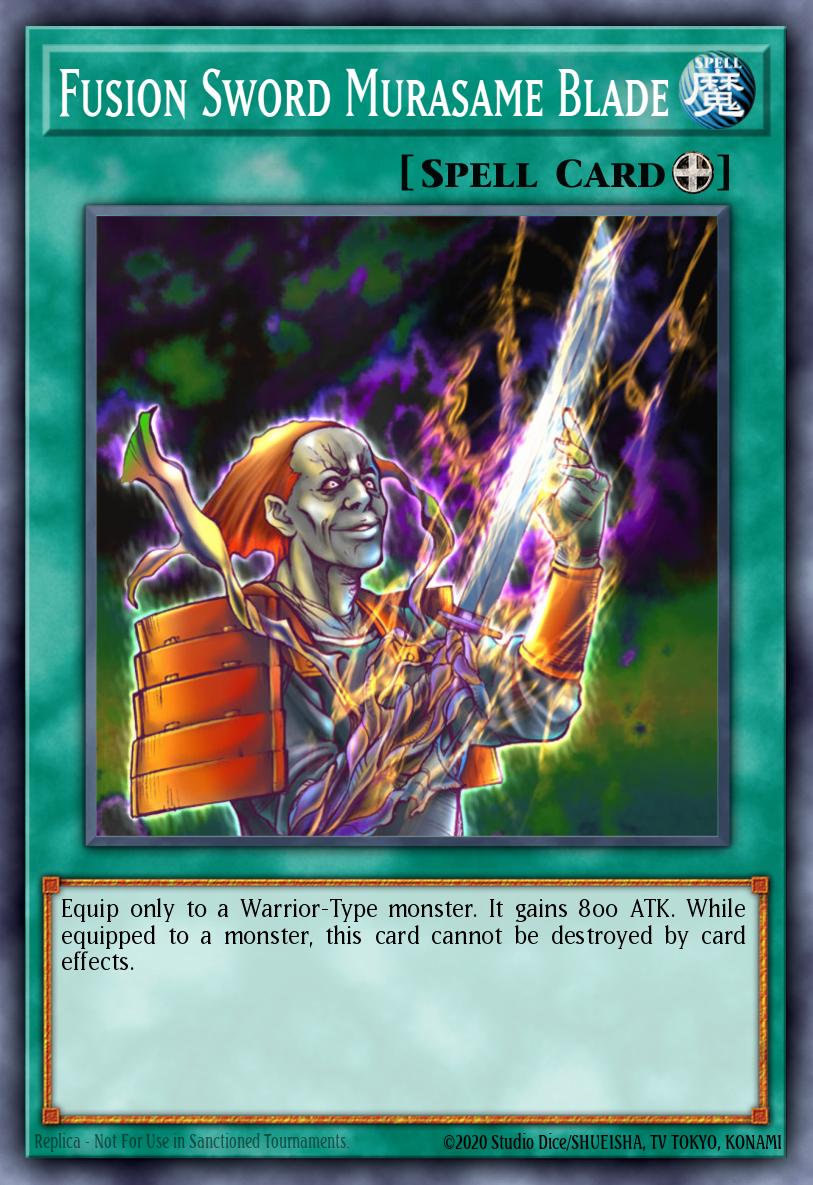 Fusion Sword Murasame Blade SD5-EN026 – Structure Deck: Warrior's Triumph