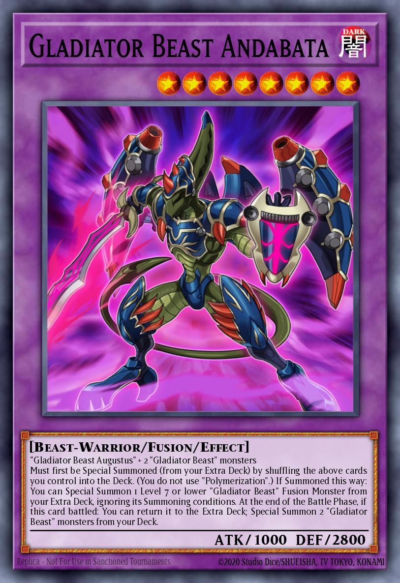 Gladiator Beast Andabata BLLR-EN022 – Battles of Legend: Light's Revenge