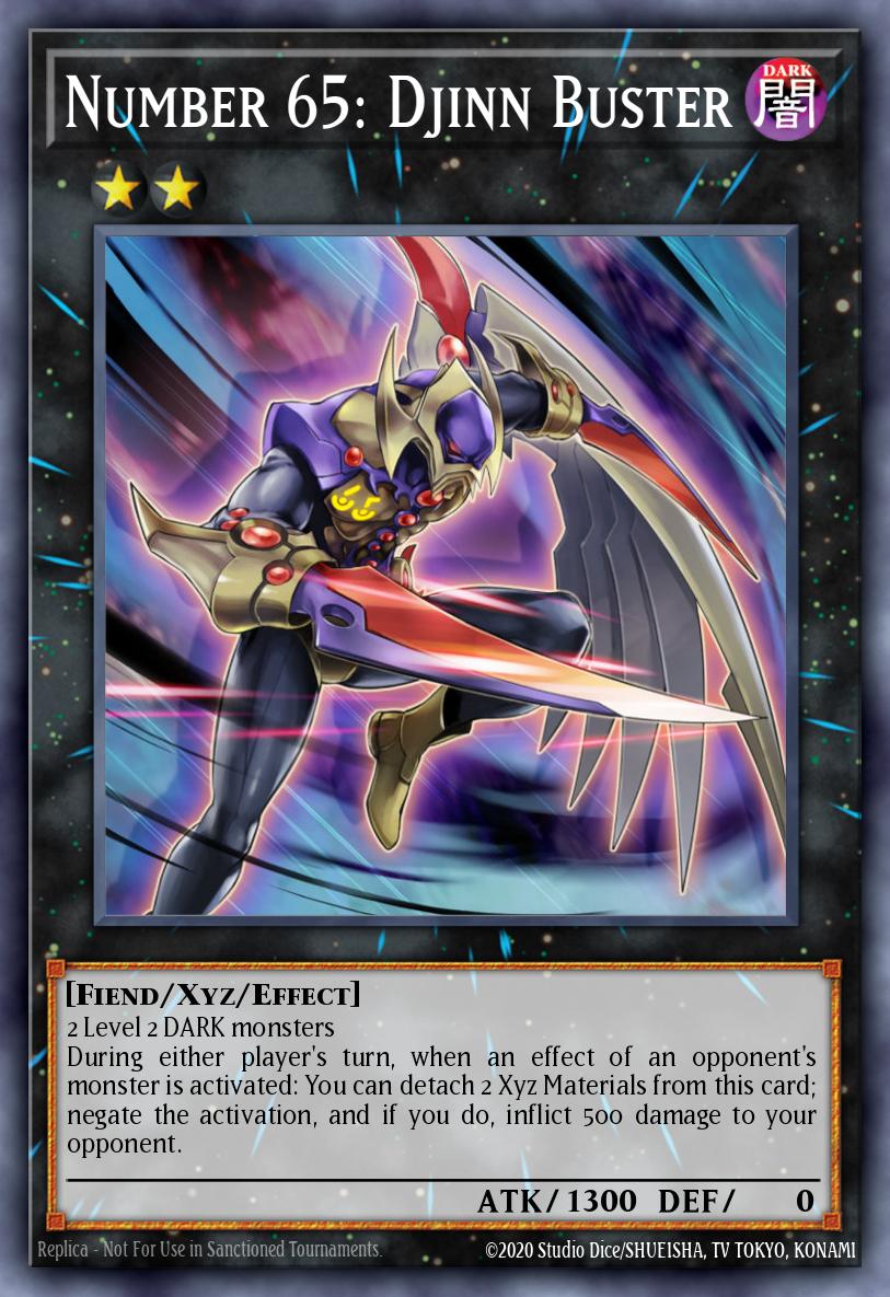 Number 65: Djinn Buster BLMR-EN079 – Battles of Legend: Monstrous Revenge