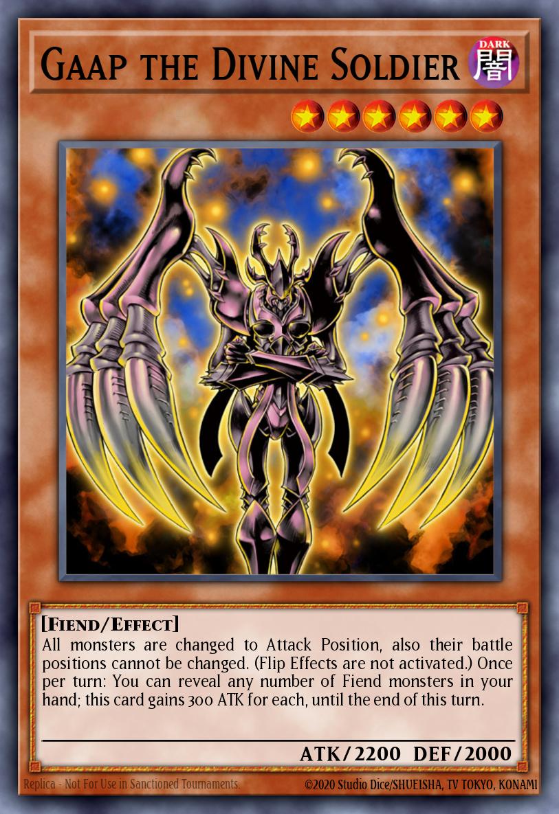 Gaap the Divine Soldier SS05-ENA10 – Speed Duel Starter Decks: Twisted Nightmares