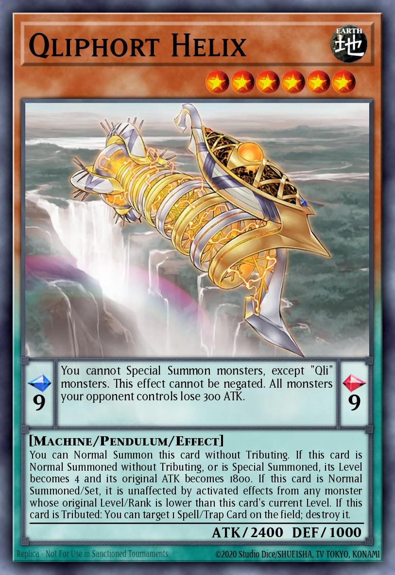 Qliphort Helix NECH-EN023 – The New Challengers