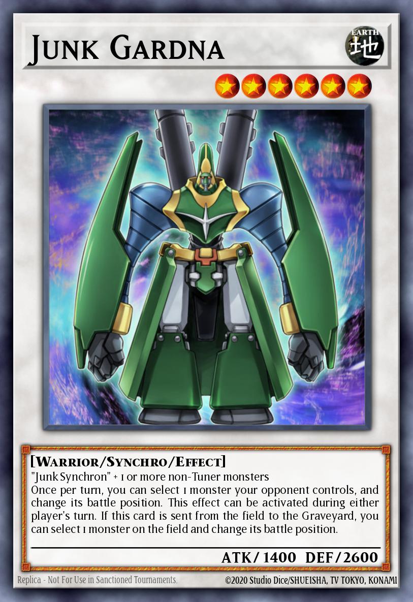 Junk Gardna YMP1-EN006 – Yu-Gi-Oh! 3D Bonds Beyond Time Movie Pack