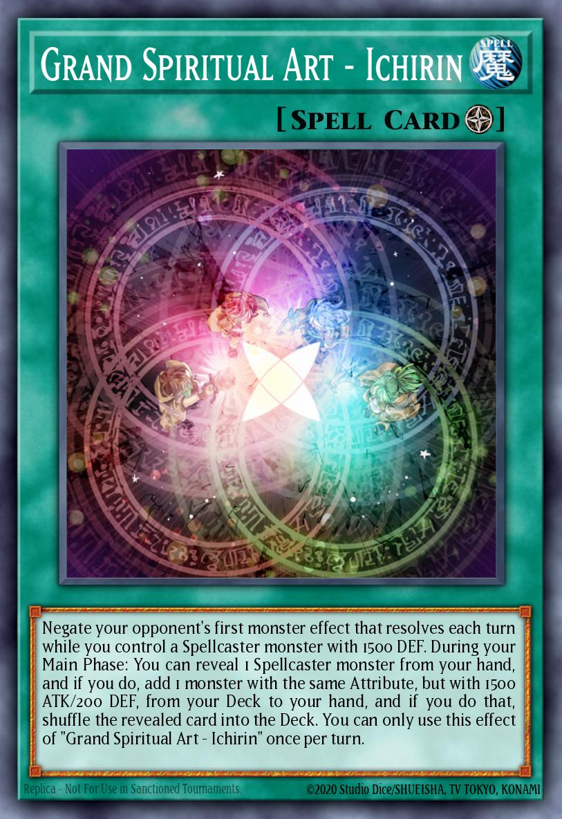 Grand Spiritual Art - Ichirin CH02-EN030 – THE CHRONICLES DECK: Spirit Charmers (All-Foil Edition)