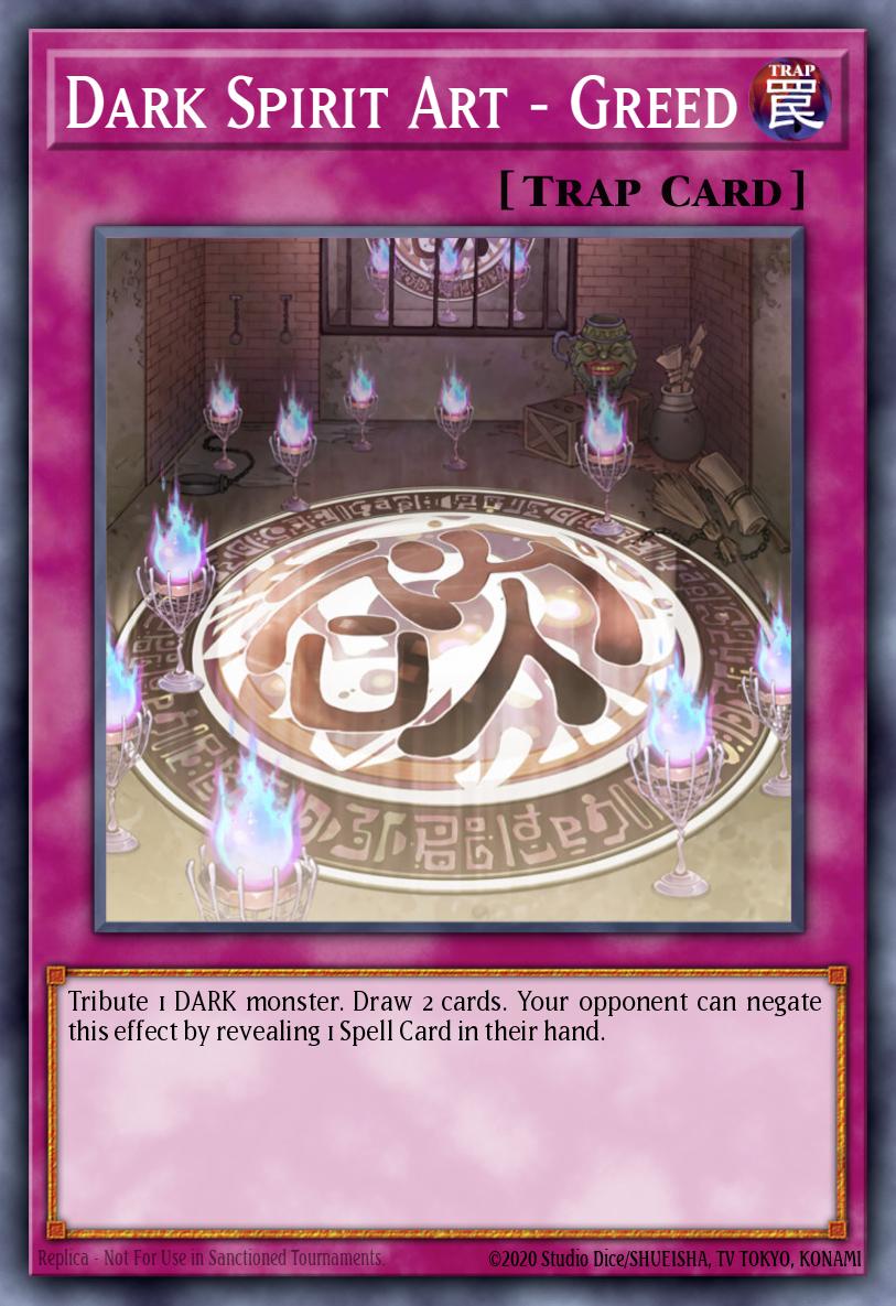 Dark Spirit Art - Greed PTDN-EN070 – Phantom Darkness