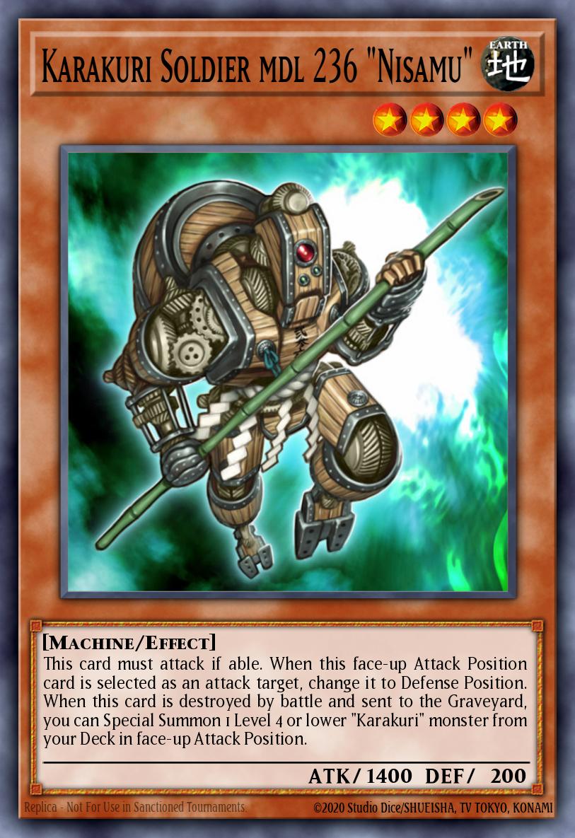Karakuri Soldier mdl 236 "Nisamu" STBL-EN019 – Starstrike Blast