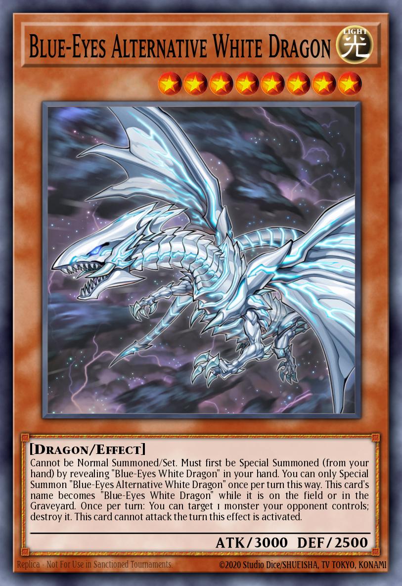 Blue-Eyes Alternative White Dragon MVP1-ENS46 – Yu-Gi-Oh! The Dark Side of Dimensions Movie Pack Secret Edition