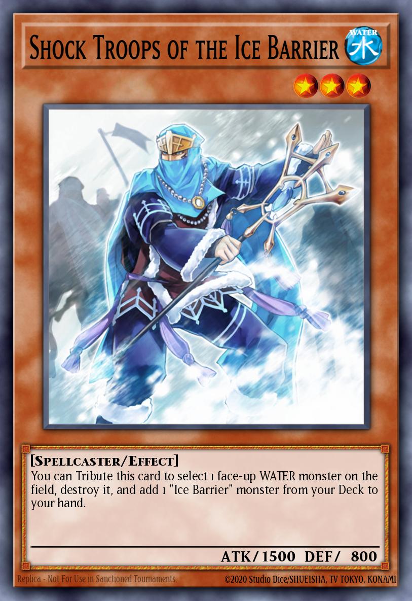 Shock Troops of the Ice Barrier DT03-EN025 – Duel Terminal 3