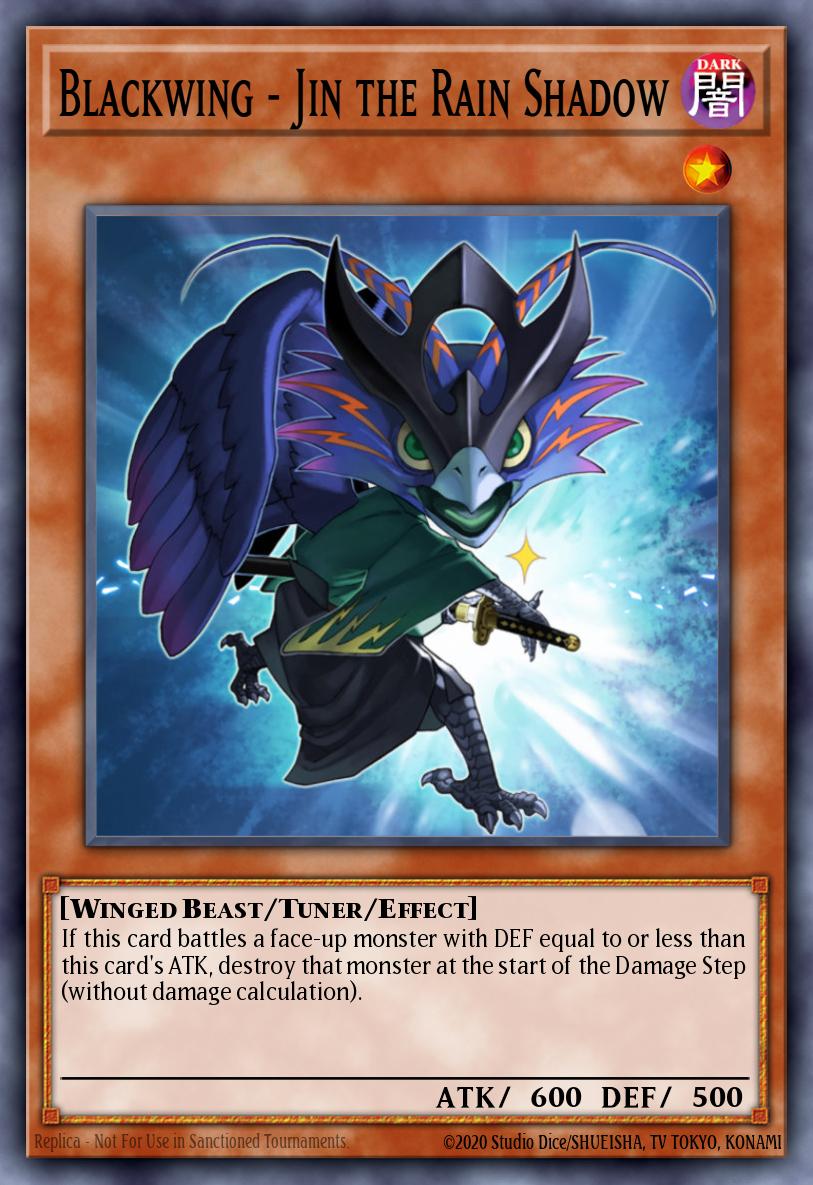 Blackwing - Jin the Rain Shadow EXVC-EN096 – Extreme Victory