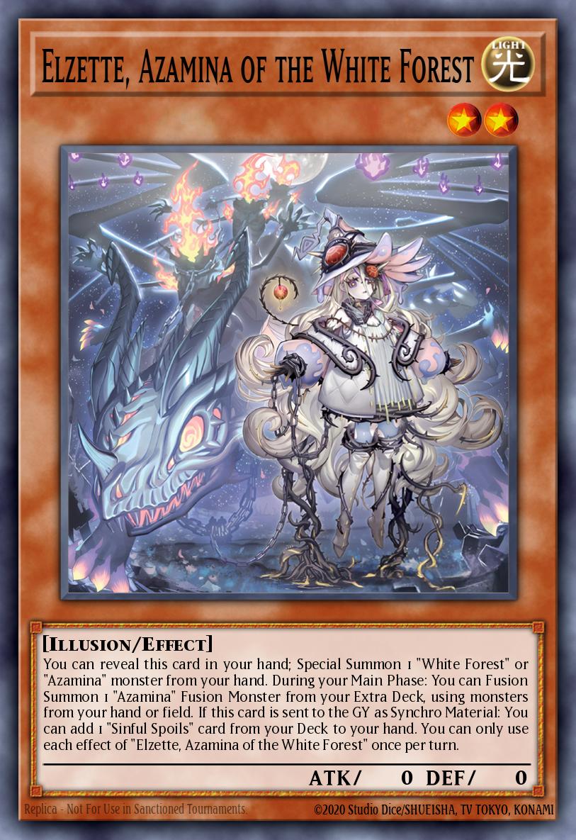 Elzette, Azamina of the White Forest MAMO-EN054 – Magnificent Monsters