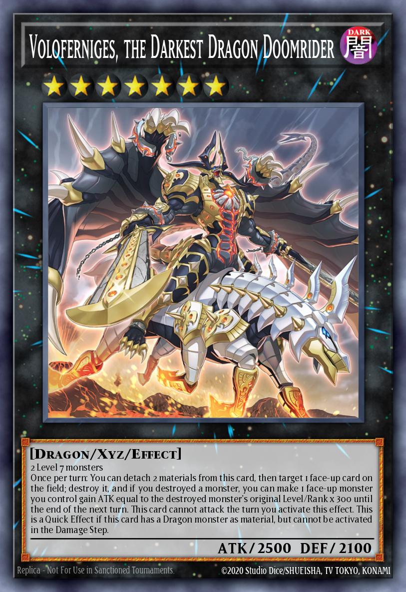 Voloferniges, the Darkest Dragon Doomrider DAMA-EN045 – Dawn of Majesty