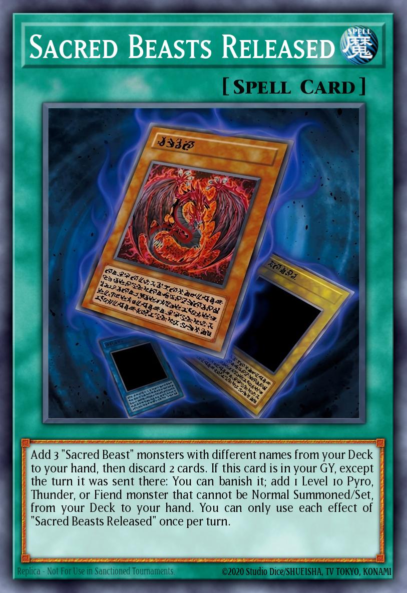 Sacred Beasts Released CORI-EN047 – Chaos Origins