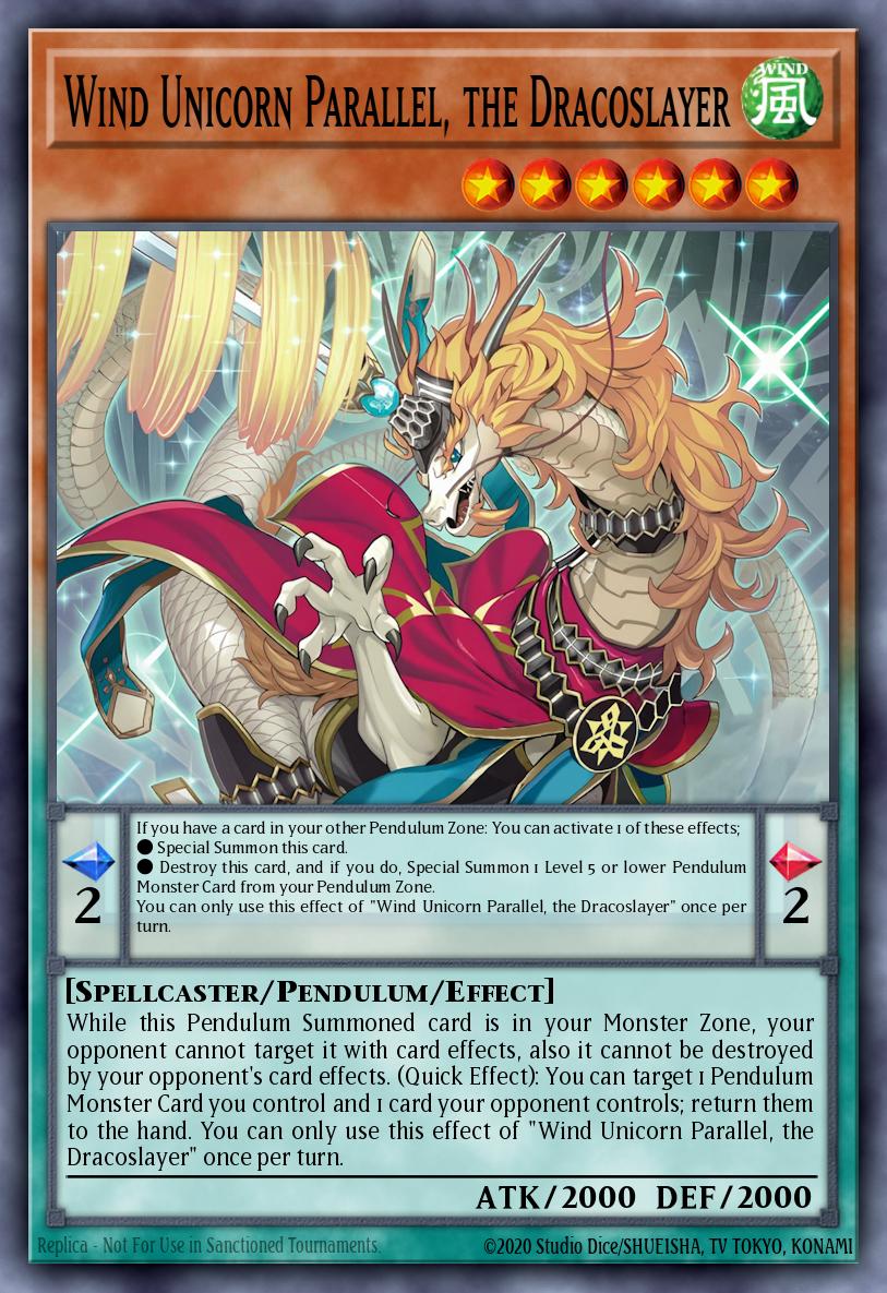 Wind Unicorn Parallel, the Dracoslayer MAMO-EN125 – Magnificent Monsters