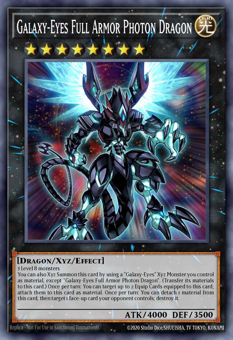 Galaxy-Eyes Full Armor Photon Dragon DUPO-EN063 – Duel Power