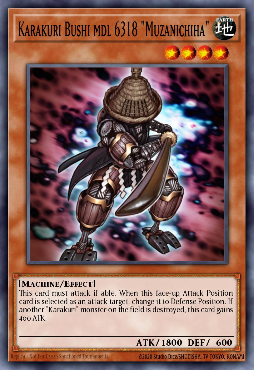 Karakuri Bushi mdl 6318 "Muzanichiha" STBL-EN023 – Starstrike Blast