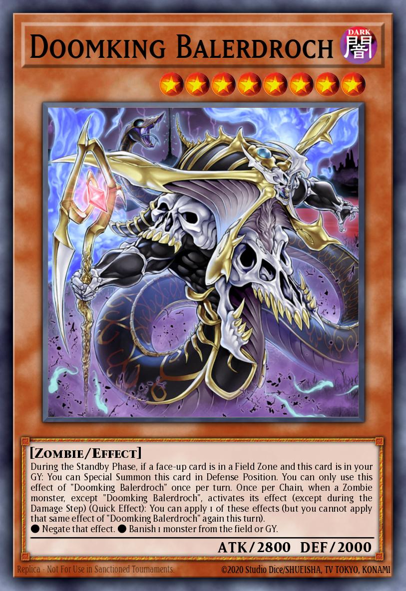 Doomking Balerdroch SR07-EN001 – Structure Deck: Zombie Horde