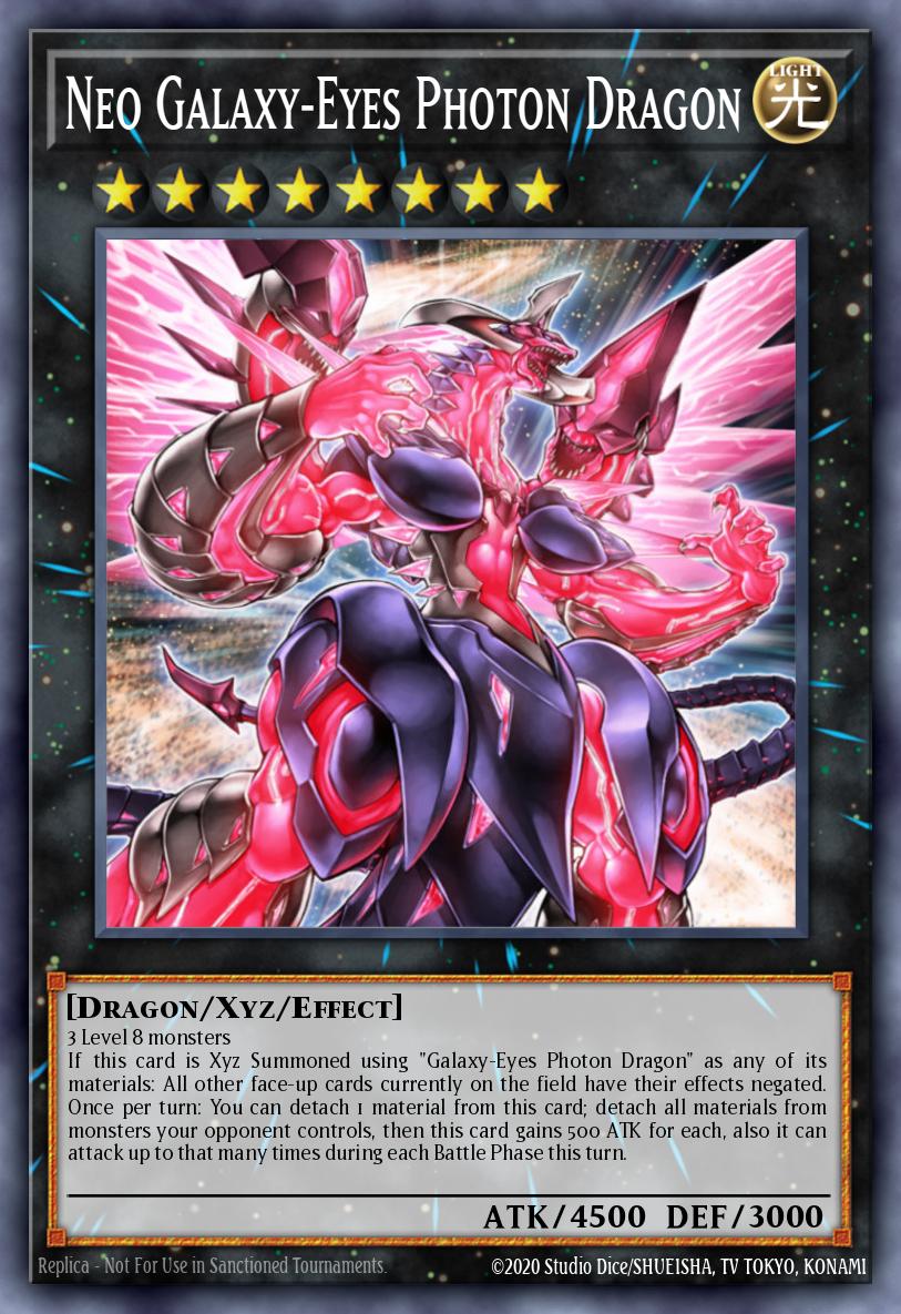 Neo Galaxy-Eyes Photon Dragon BLLR-EN064 – Battles of Legend: Light's Revenge