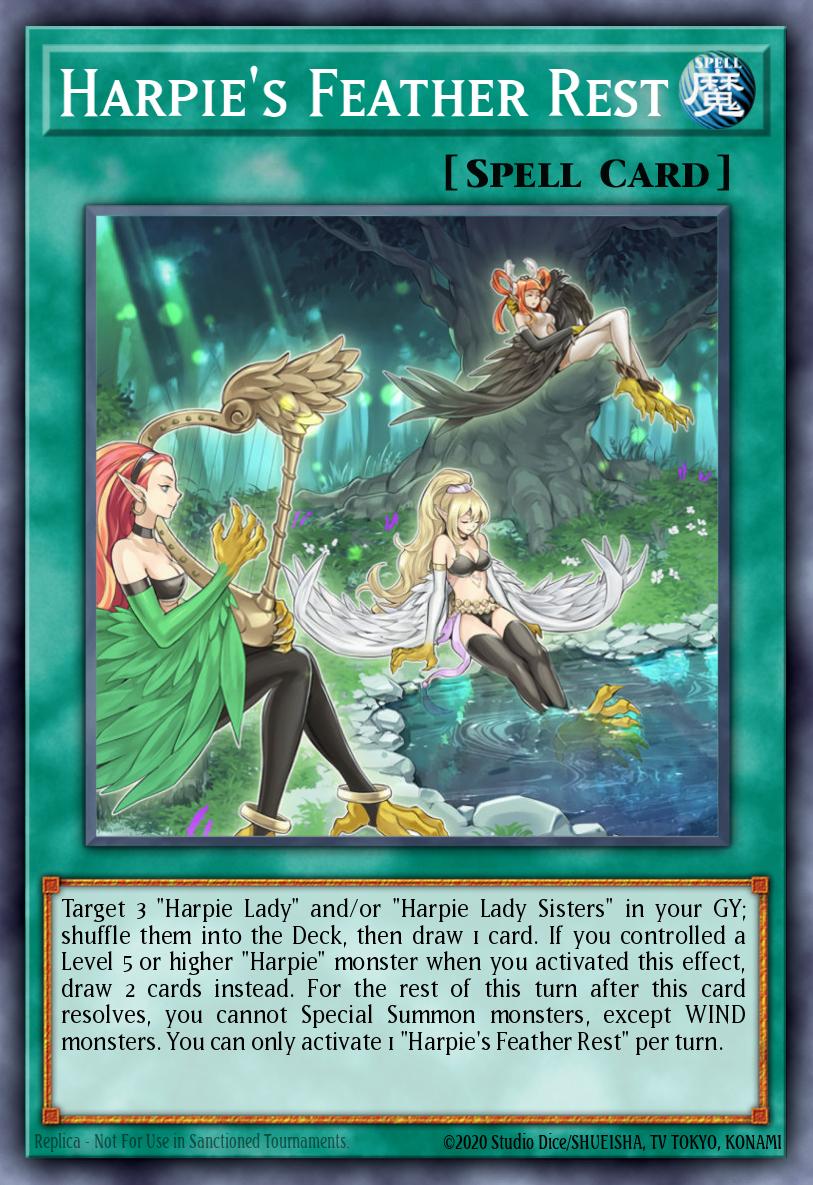 Harpie's Feather Rest LED4-EN004 – Legendary Duelists: Sisters of the Rose