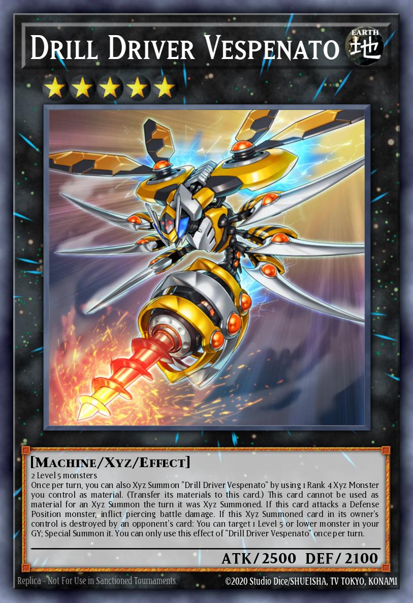 Drill Driver Vespenato ROTD-EN047 – Rise of the Duelist