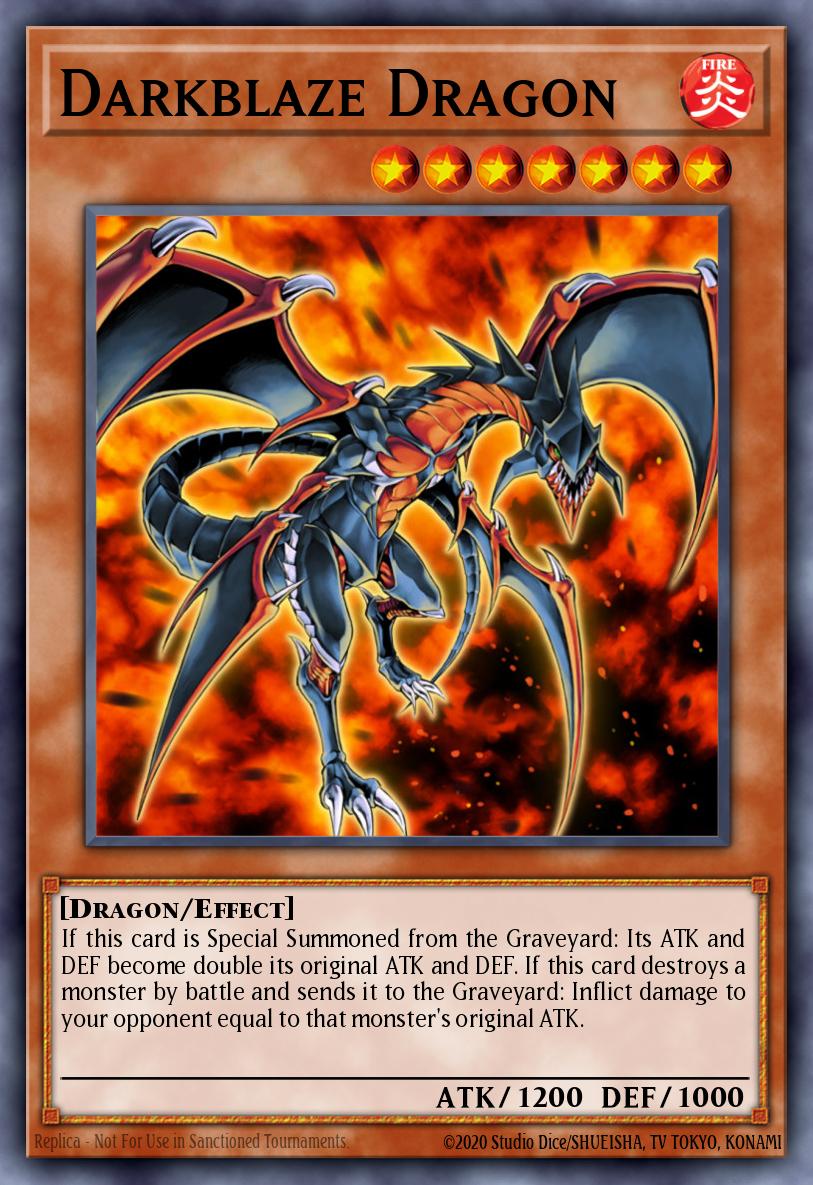 Darkblaze Dragon SDRL-EN002 – Rise of the Dragon Lords Structure Deck