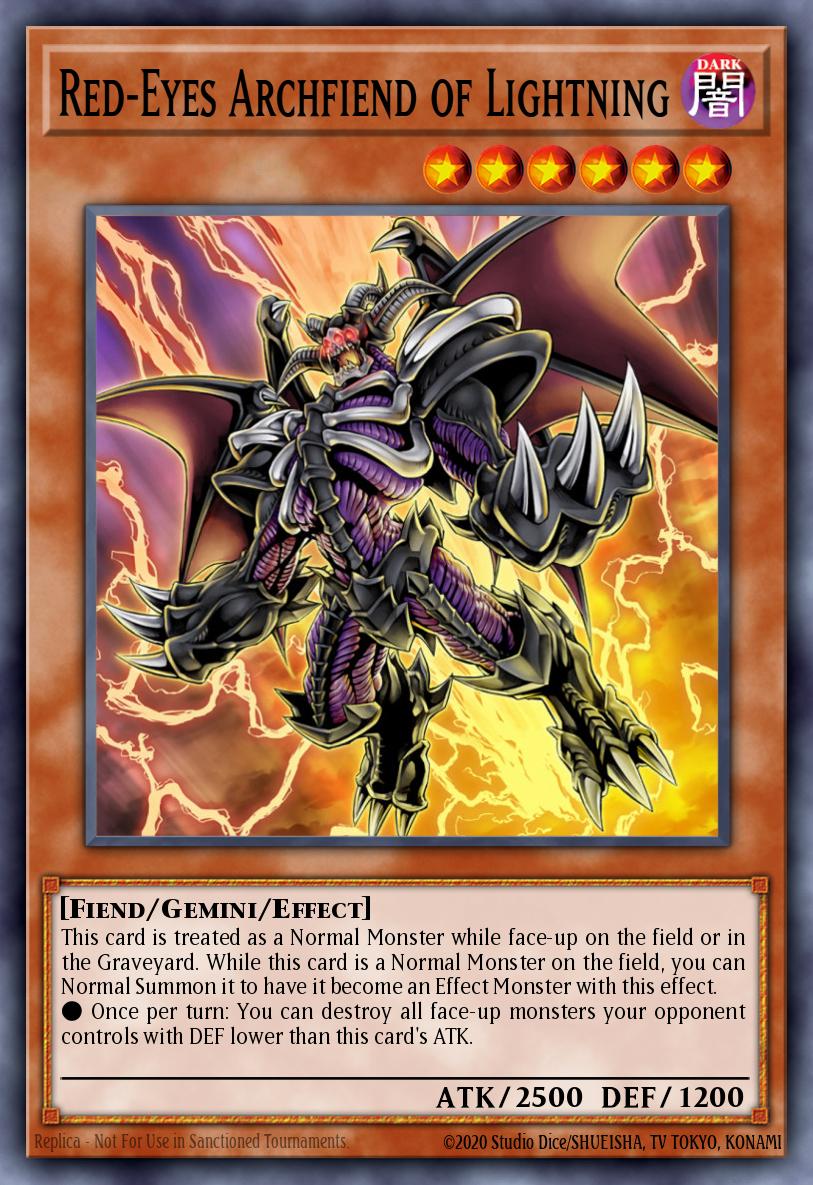 Red-Eyes Archfiend of Lightning CORE-EN023 – Clash of Rebellions