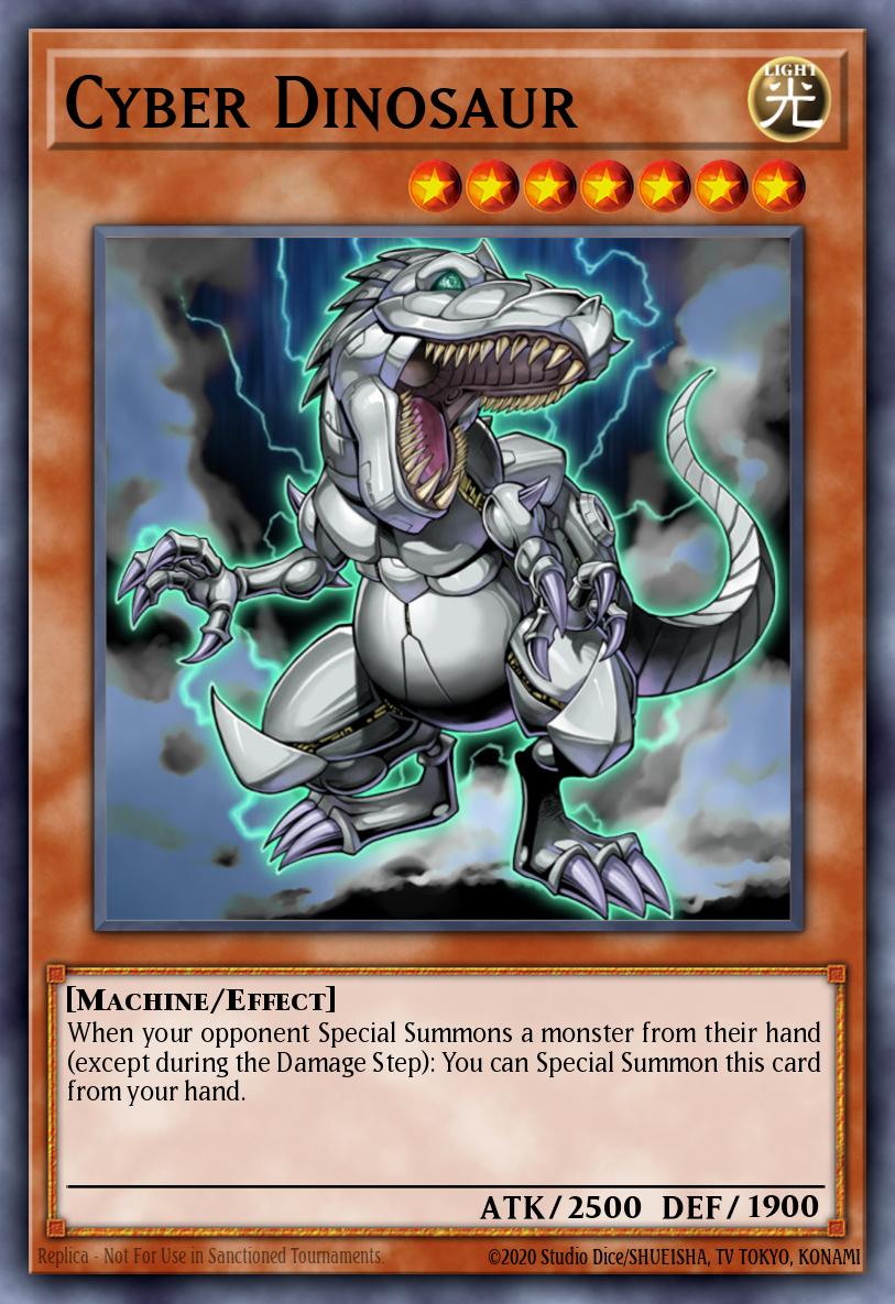Cyber Dinosaur JUMP-EN024 – Shonen Jump Vol. 6, Issue 5 promotional card
