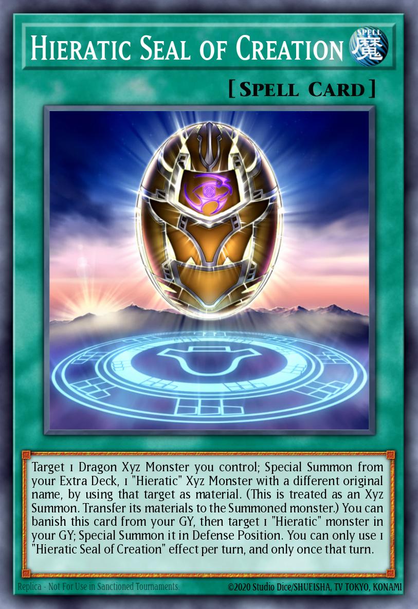 Hieratic Seal of Creation GFTP-EN005 – Ghosts From the Past