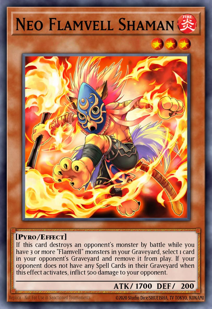 Neo Flamvell Shaman HA04-EN033 – Hidden Arsenal 4: Trishula's Triumph