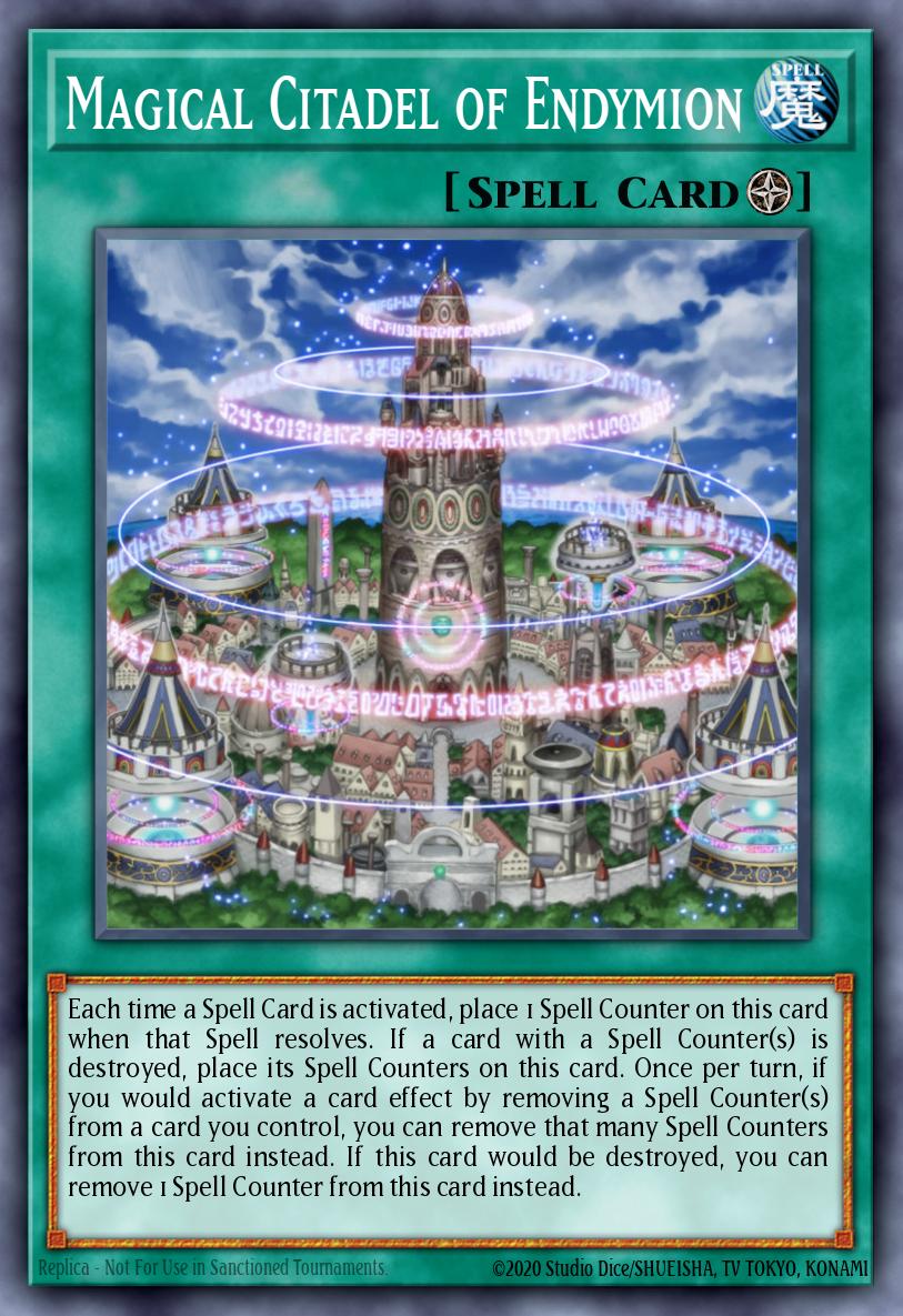 Magical Citadel of Endymion SDSC-EN019 – Spellcaster's Command Structure Deck