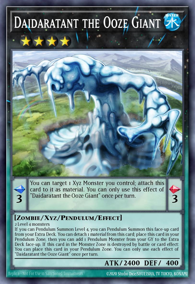Daidaratant the Ooze Giant BLMR-EN009 – Battles of Legend: Monstrous Revenge