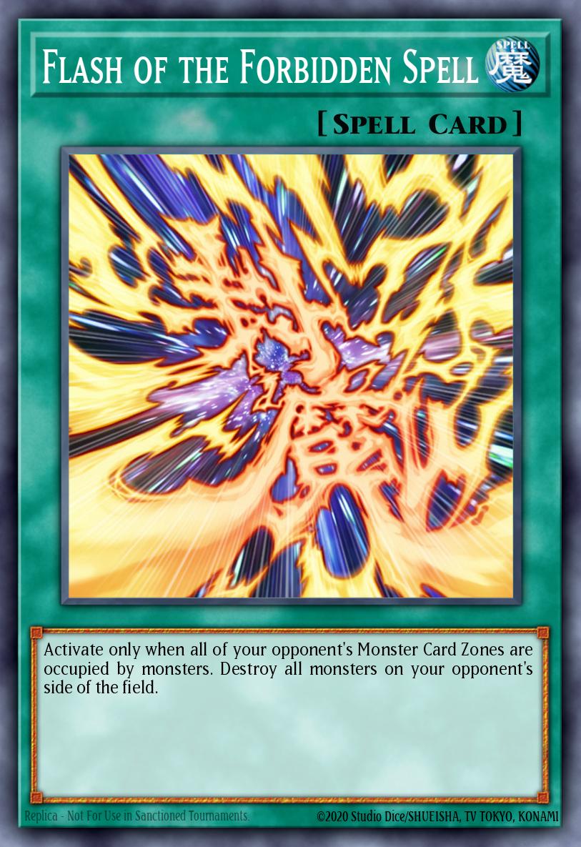 Flash of the Forbidden Spell SGX3-ENI33 – Speed Duel GX: Duelists of Shadows