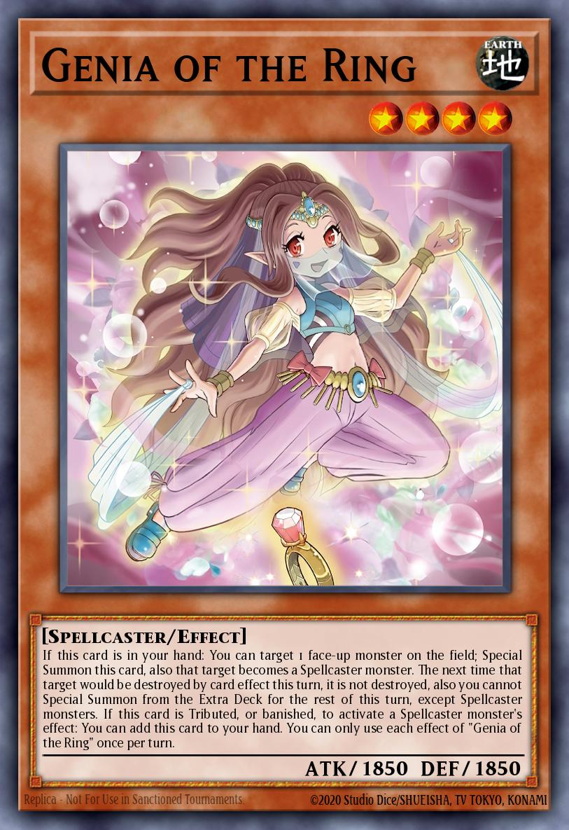 Genia of the Ring BLZD-EN085 – Blazing Dominion